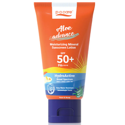 P.O.CARE Aloe Advance Mineral Sunscreen SPF50+ PA+++ 45ml