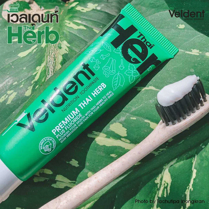 Veldent Premium Thai Herb Toothpaste 100g - Natural Oral Care