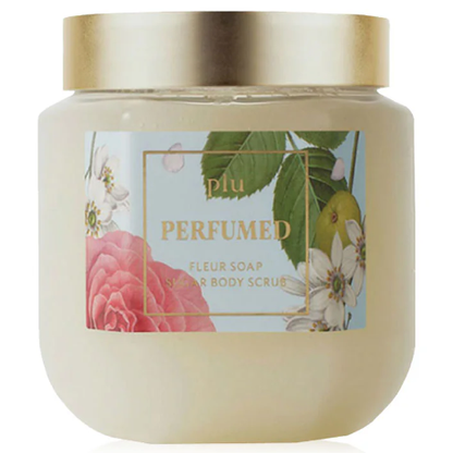 Plu Fleur Perfumed Body Scrub & Soap 500g – Gentle Exfoliating & Fragrant Cleansing