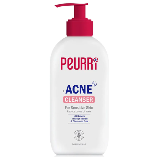 Peurri Acne Cleanser - 250ml for Clear Skin