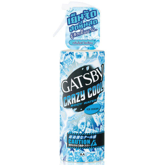 GATSBY Crazy Cool Body Water – Ocean Fresh, 170ml