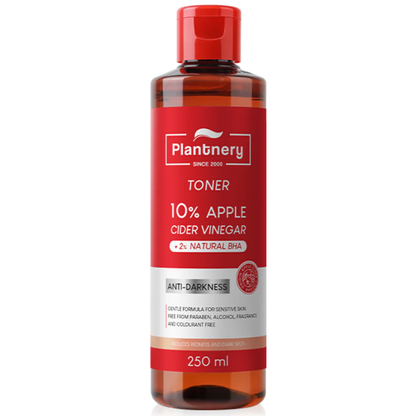 Plantnery Apple Cider Vinegar Toner - 250ml for Clear, Balanced Skin