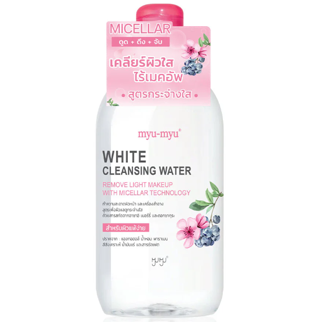 Myu-myu White Cleansing Water 300ml - Gentle & Effective Face Cleanser