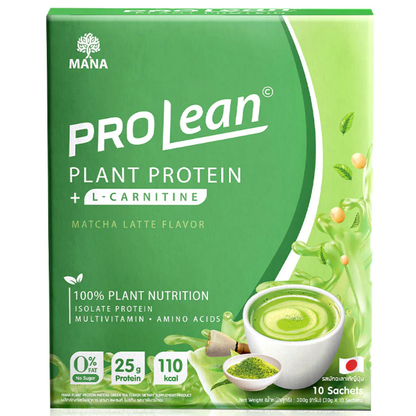 Mana - ProLean Plant Protein Matcha Latte Flavor (10 sachets)