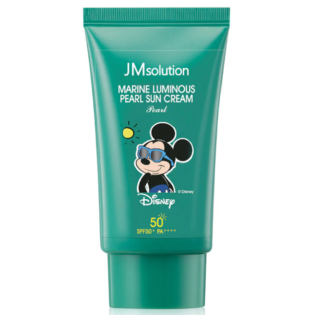 JM Solution Marine Luminous Pearl Sun Cream with Disney Mickey - 50ml