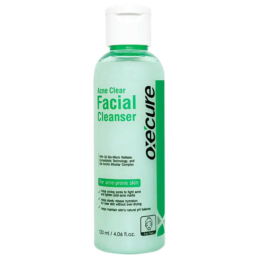 Oxe Cure Acne Clear Facial Cleanser – 120ml for Oily & Acne-Prone Skin