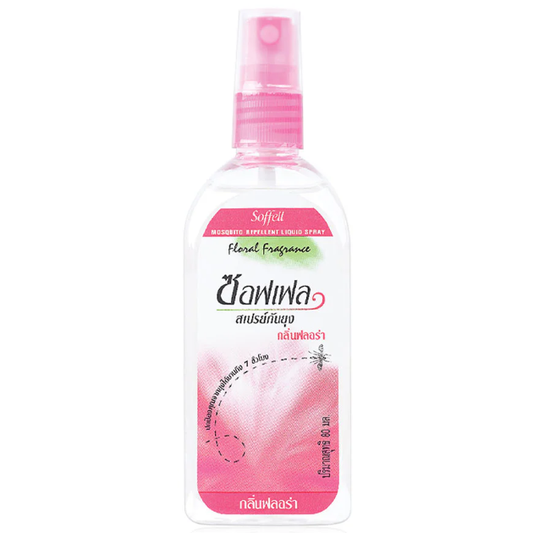 Soffell Floral Spray 80ml - Refreshing and Aromatic