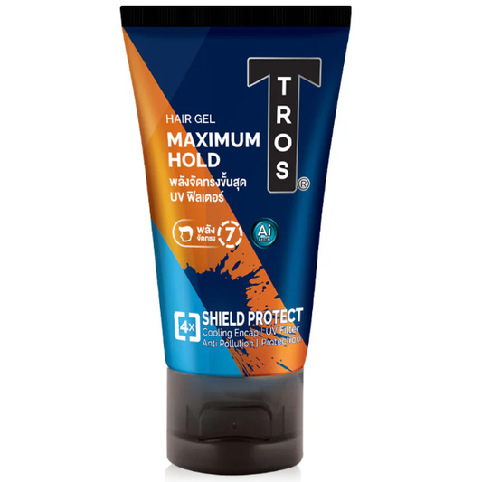 TROS Hair Gel AI Maximum Hold 45ml - Strong, Long-Lasting Style