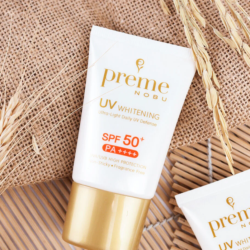 Preme Nobu UV Whitening SPF50+ / PA++++ 30g - Brightening & Sun Protection