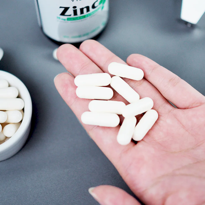 Vistra - Bundle - Skin Booster Zinc 15mg. (45 Capsules) + Acerola Cherry 1000mg Plus Citrus Bioflavavonoids (45 Tablets)