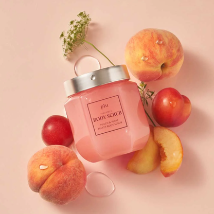 Plu Fruity Perfumed Body Scrub with Peach & Plum – 500g