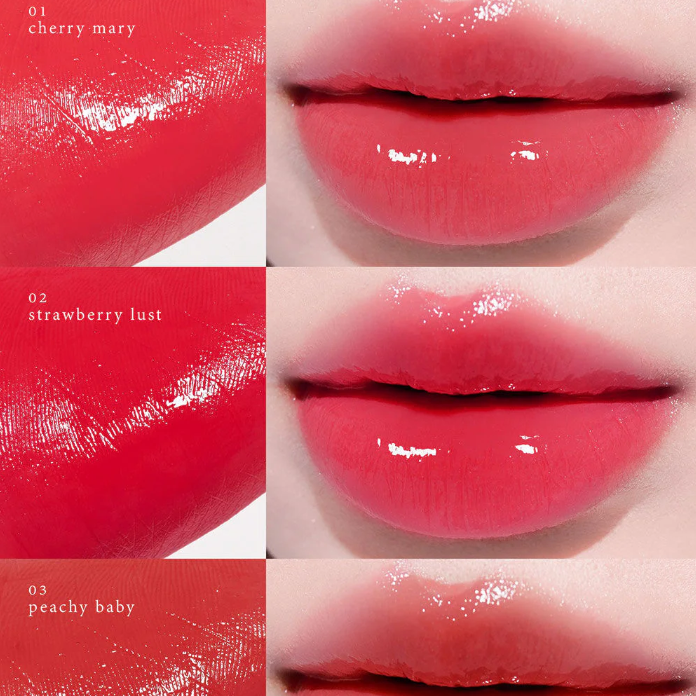 Mille - Gelée fixatrice d'acérola et de vitamine C, Strawberry Lust 3 g.