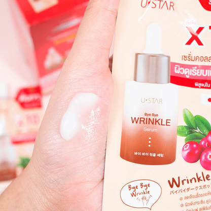 U-Star Bye Bye Wrinkle Serum 8g - Pack of 3