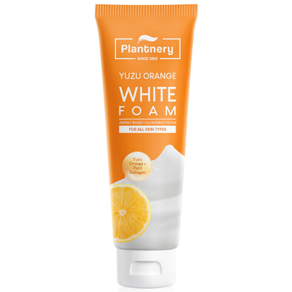 Plantnery Yuzu Orange Whitening Cleansing Foam - 100g