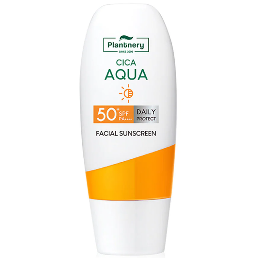 Plantnery CICA Ceramide Aqua UV Defense SPF50+ PA++++ 50ml - Hydrating & Protecting Sunscreen