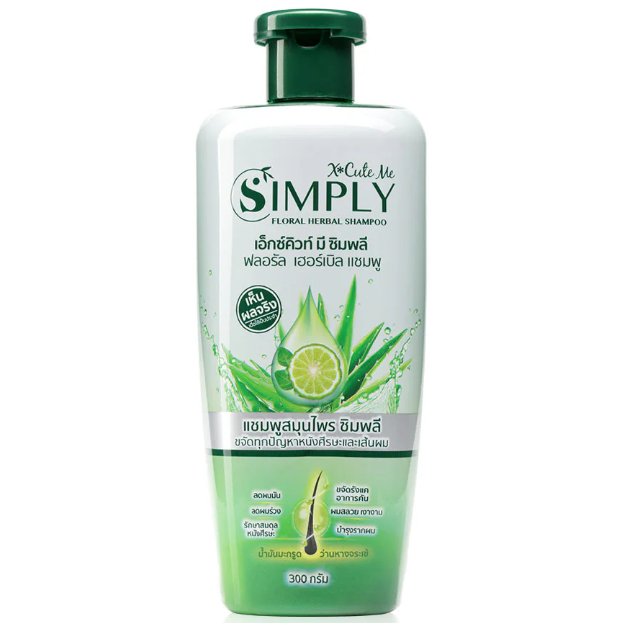 Xcuteme Simply Floral Herbal Shampoo - 300g