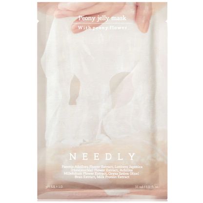 NEEDLY Peony Jelly Mask - 33ml | Pack of 3