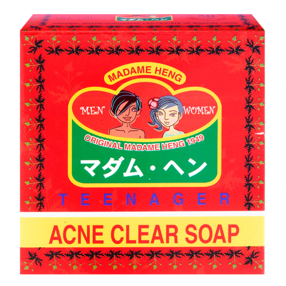 Madame Heng Teen Acne Clear Herbal Soap 150g – Made in Thailand