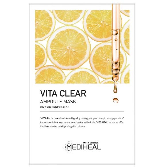 Mediheal - Masque Ampoule Vita Clear 25 ml (Lot de 3)
