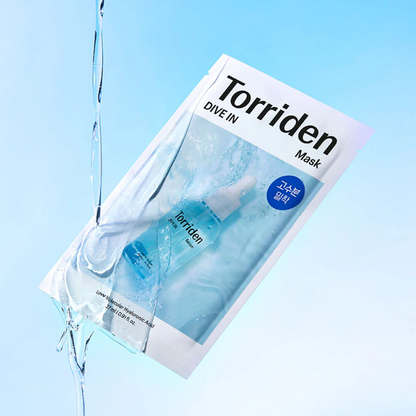 Torriden Dive In Low Molecule Hyaluronic Acid Mask Sheet - 27ml (Pack of 6)