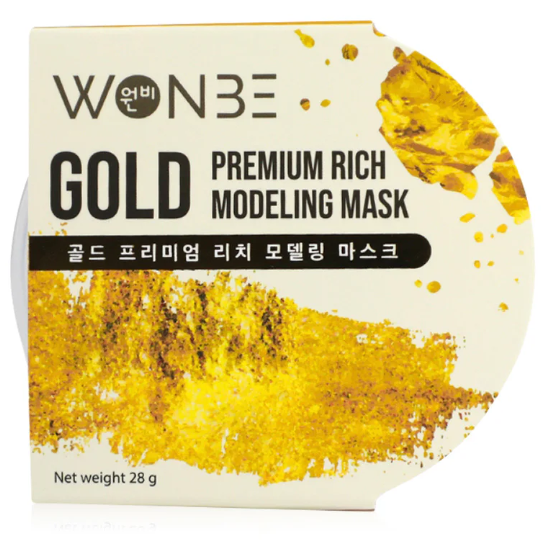 WONBE Gold Premium Rich Modeling Mask - 28g x 3 Pack