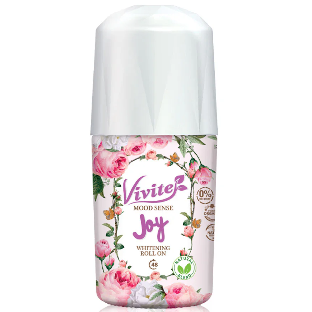 Vivite Pink Whitening Roll-On Deodorant 25ml – Pack of 2