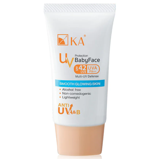 KA UV Protection Babyface SPF42/PA+++ 30g - Gentle Sunblock for Sensitive Skin