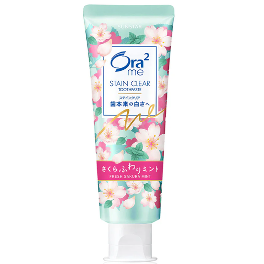 Ora2 Me Stain Clear Toothpaste with Sakura Mint - 130g