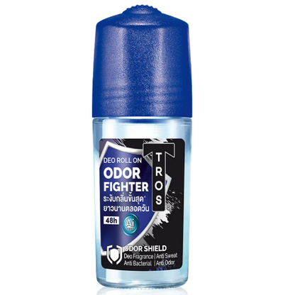 TROS Blue Deo Roll-On Odor Fighter 45ml – Pack of 3