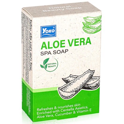Yoko Aloe Vera Spa Soap 90g - Pack of 2