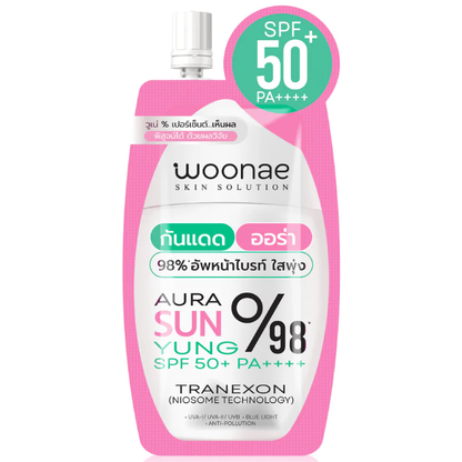 Woonae Aura Sun Yung SPF50+ PA++++ - 10g (Pack of 3)