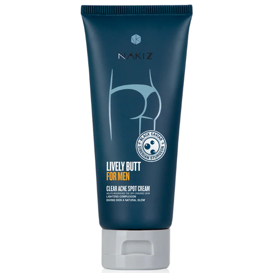 Nakiz Lively Butt Cream for Men - Clear Acne & Blemish Treatment 100g