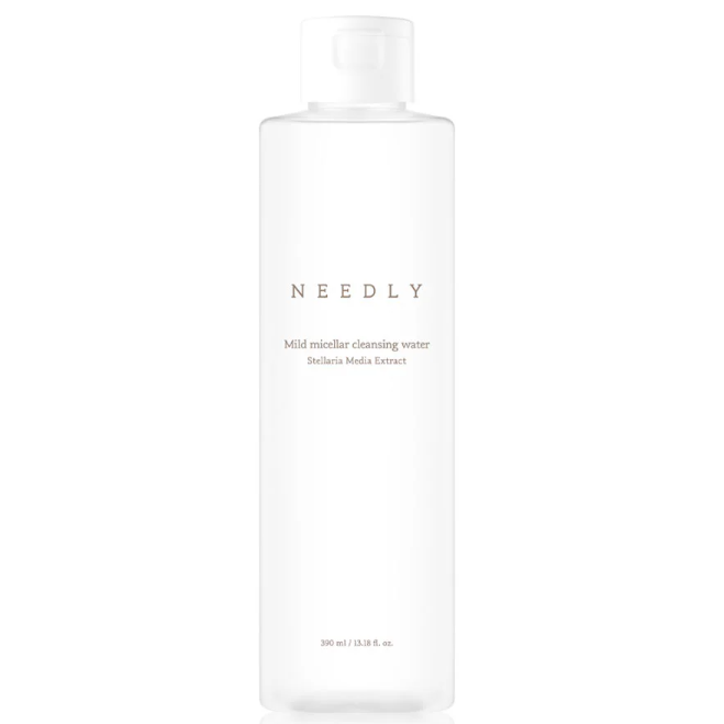 NEEDLY Mild Micellar Cleansing Water 390ml – Gentle & Effective Makeup Remover