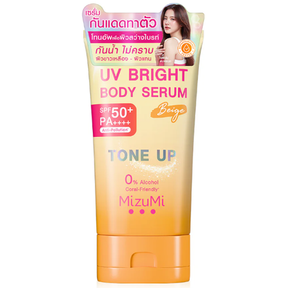 MizuMi - Sérum Corps Beige UV Bright SPF50+ PA++++ 120g.