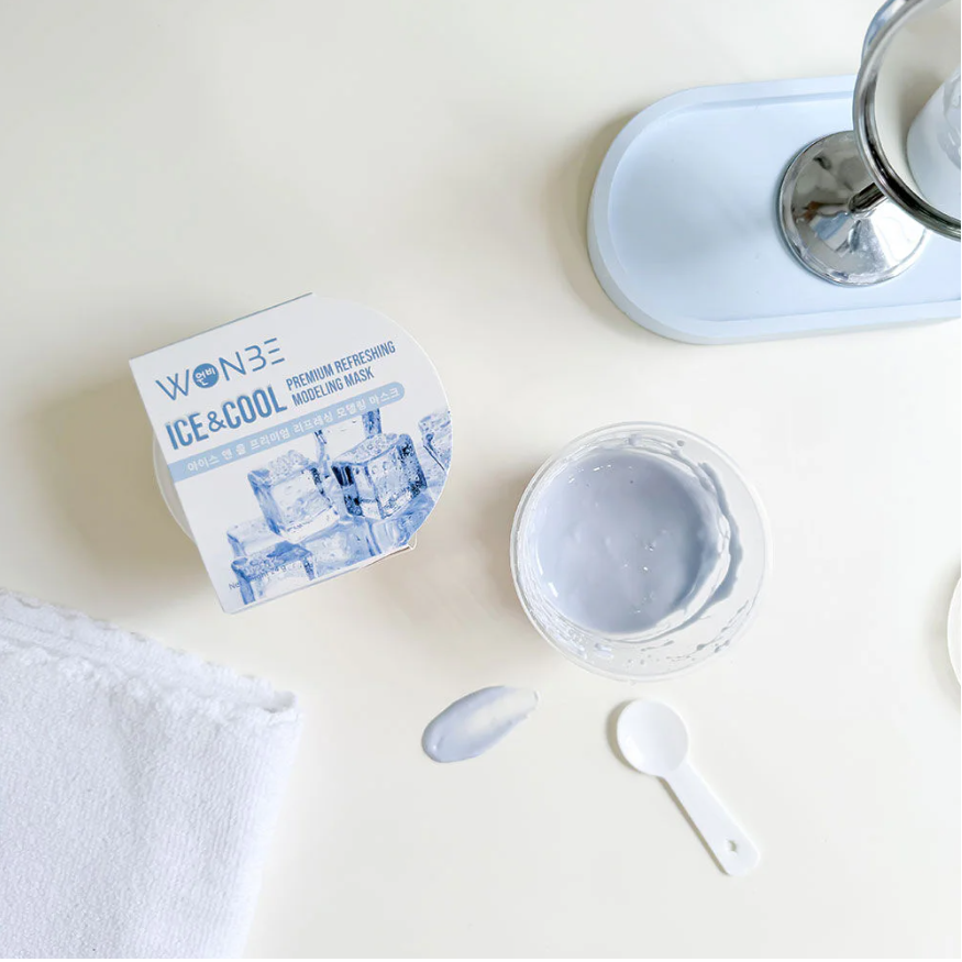 WONBE Ice & Cool Premium Refreshing Modeling Mask 24g (Pack of 3)