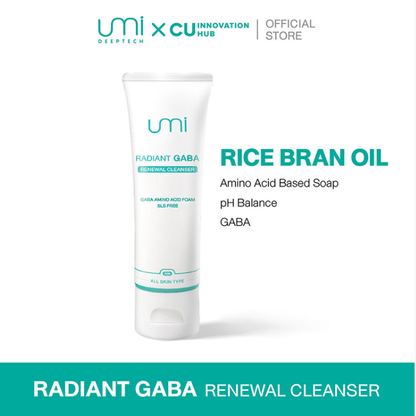 UMI Deeptech - Radiant Gaba Renewal Cleanser 80ml.