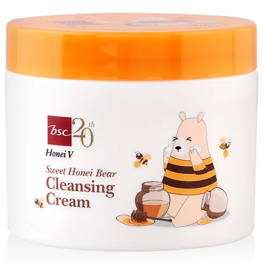 BSC Honei V Sweet Honei Bear Cleansing Cream 90g – Gentle & Nourishing Facial Cleanser