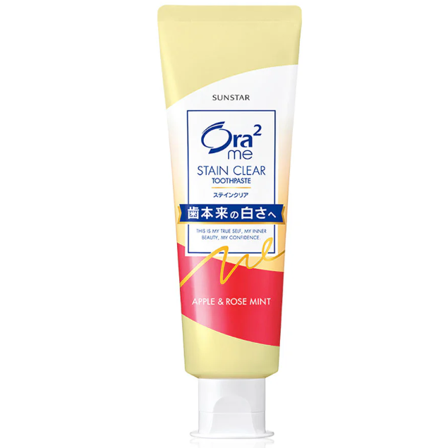 Ora2 Me Stain Clear Toothpaste - Apple & Rose Mint 140g