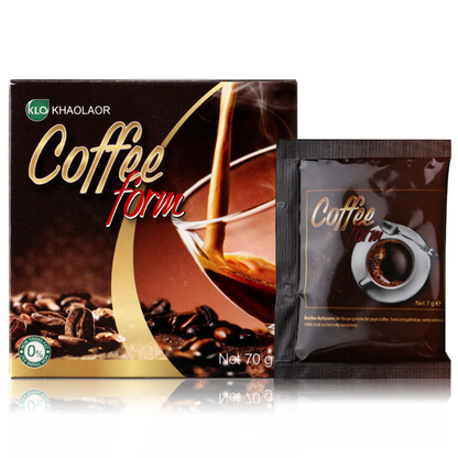 Khaolaor Coffee Form – 10 Sachets for Convenient Energy Boost
