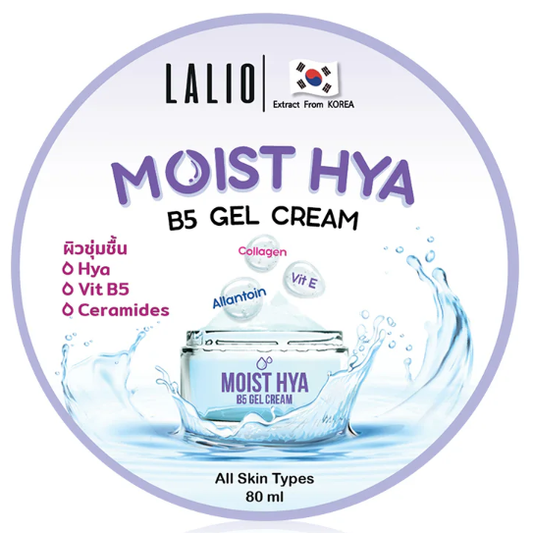 Lalio Moist Hya B5 Gel Cream – Lightweight Hydrating Facial Moisturizer