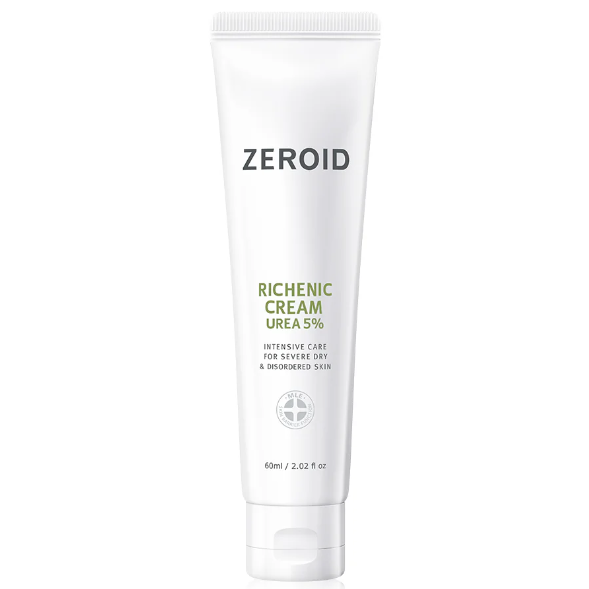 Zeroid Richenic Cream Urea 5% - 60ml for Skin Hydration