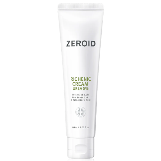 Zeroid Richenic Cream Urea 5% - 60ml for Skin Hydration