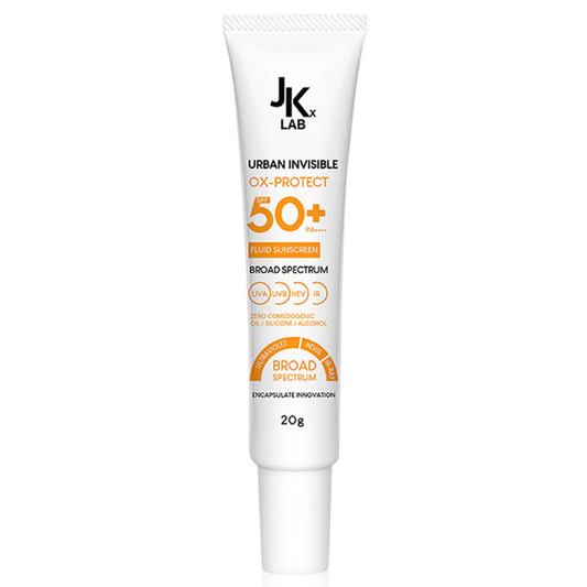 JKxLab Urban Invisible Sunscreen SPF50+ PA++++ 20g - Lightweight & Broad Spectrum Protection