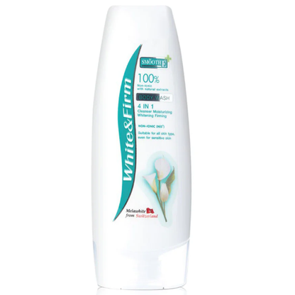 Smooth E White & Firm Body Wash 240ml – Gentle, Multi-Burpose Skincare