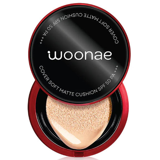 Woonae 02 Warm Ivory Cover Soft Matte Cushion SPF 50+ PA+++ 10g
