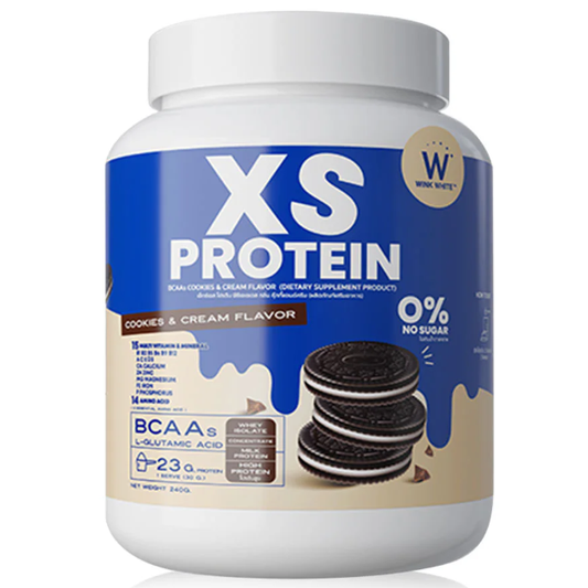 WinkWhite XS Cookies & Cream Protein Cookies 240g