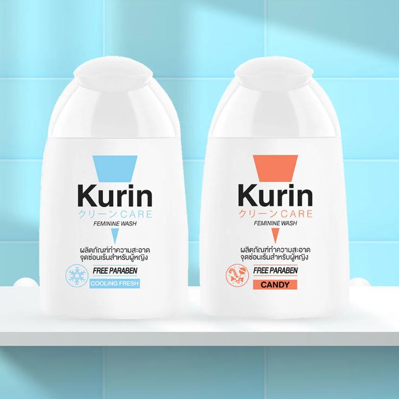 Kurin Care Feminine Wash Candy 100ml - Gentle & Refreshing Cleanser
