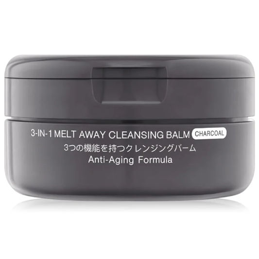 MizuMi - Baume Nettoyant Fondant 3-en-1 au Charbon 60 ml.