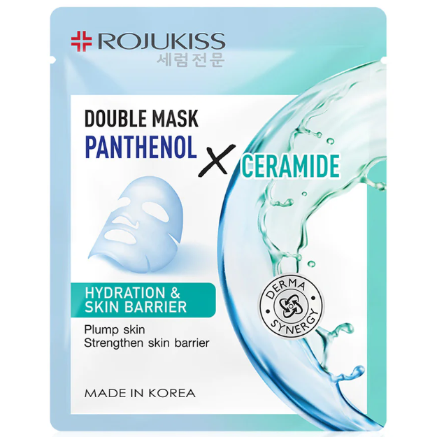 Rojukiss Double Mask with Panthenol & Ceramide - 25ml (Pack of 6)