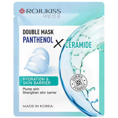 Rojukiss Double Mask with Panthenol & Ceramide - 25ml (Pack of 6)